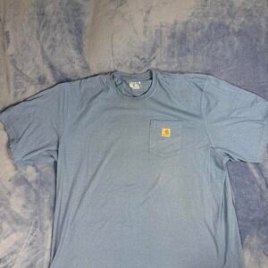 Carhartt blue‎ pocket tee Size 3XL